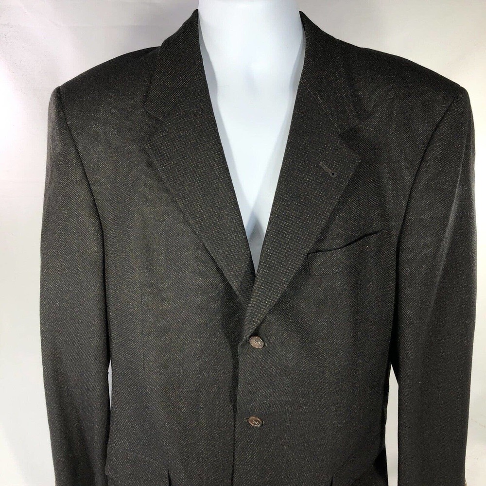 HART SCHAFFNER MARX SUIT JACKET BLAZER SPORTS COAT 42XL WOOL 3 BUTTON USA MADE